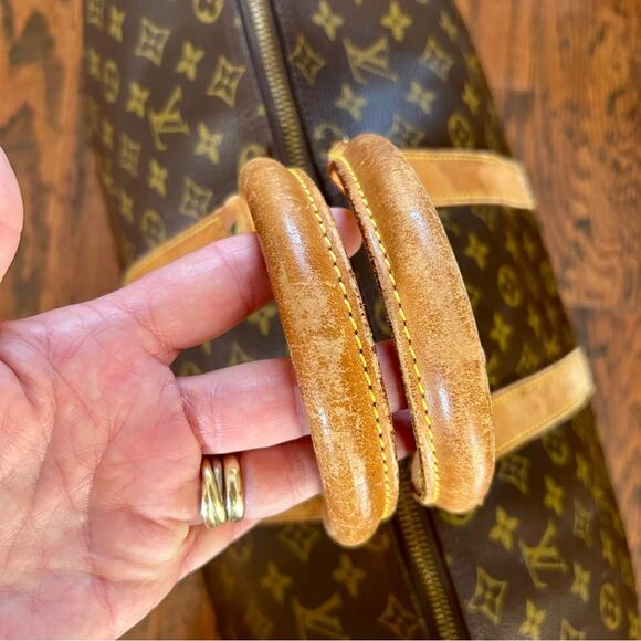 Louis Vuitton Vintage Keepall 45 Monogram Canvas Duffel Bag Overnight Bag - Picture 9 of 14